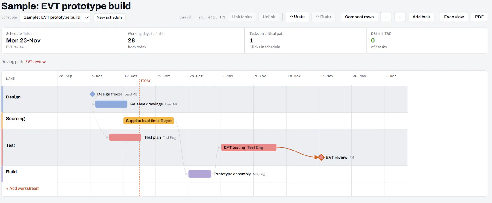Laneplans screenshot 1
