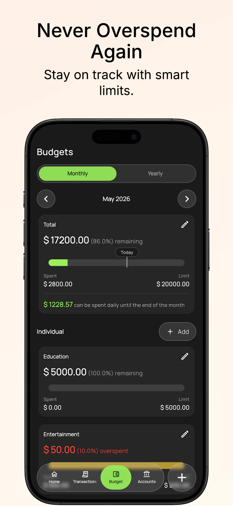 BudgetLens screenshot 5