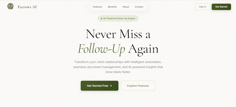 Escrowsai screenshot 2