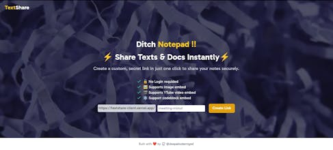 TextShare gallery image