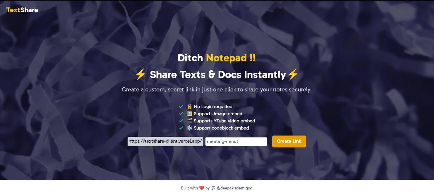 TextShare media 2