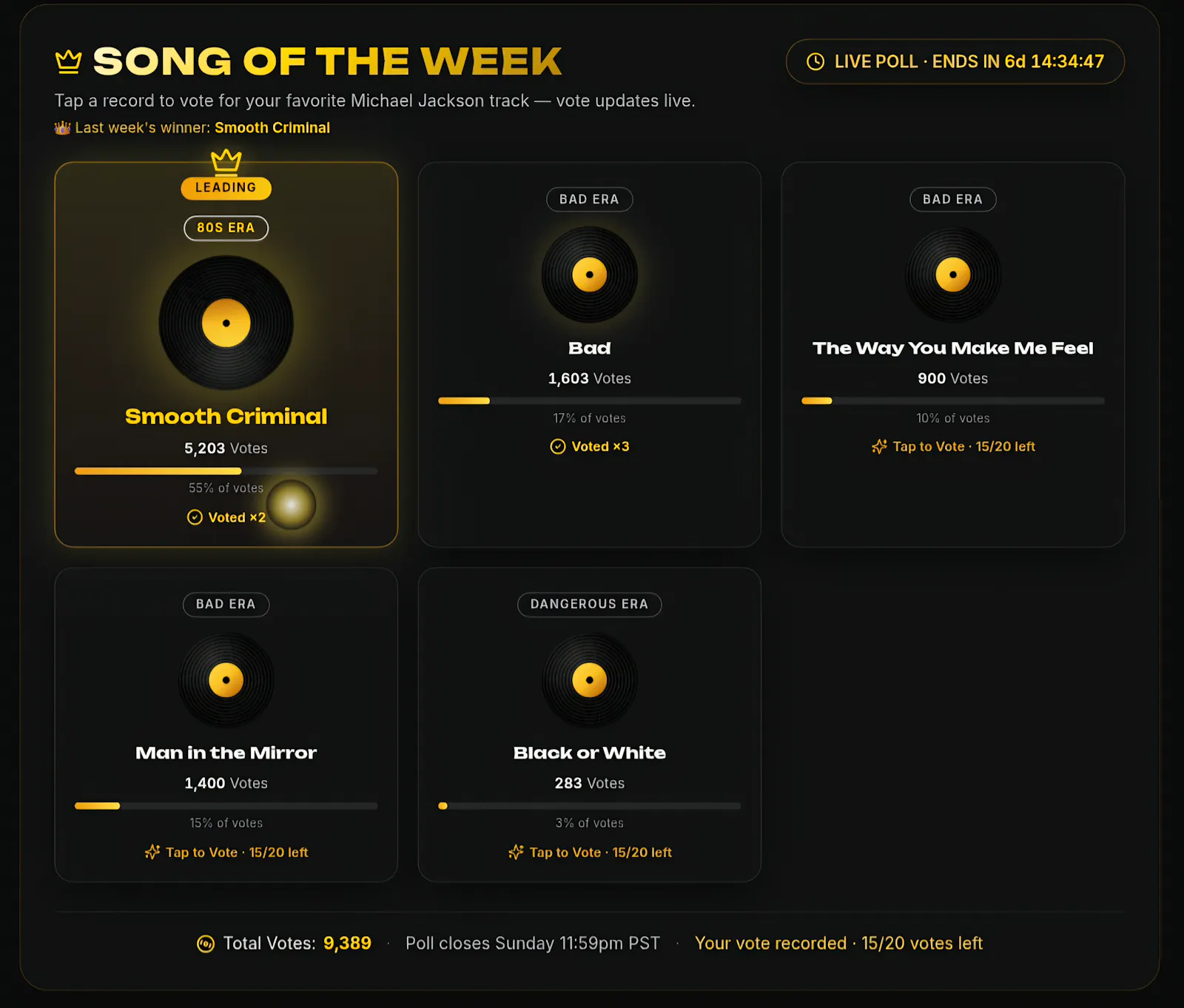 Moonwalk Trivia screenshot 5