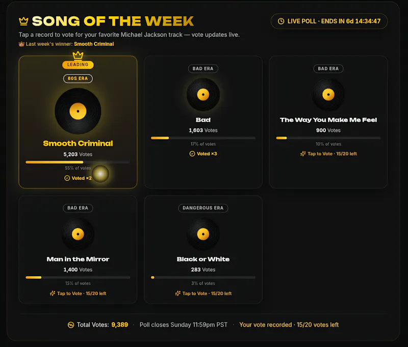 Moonwalk Trivia screenshot 5