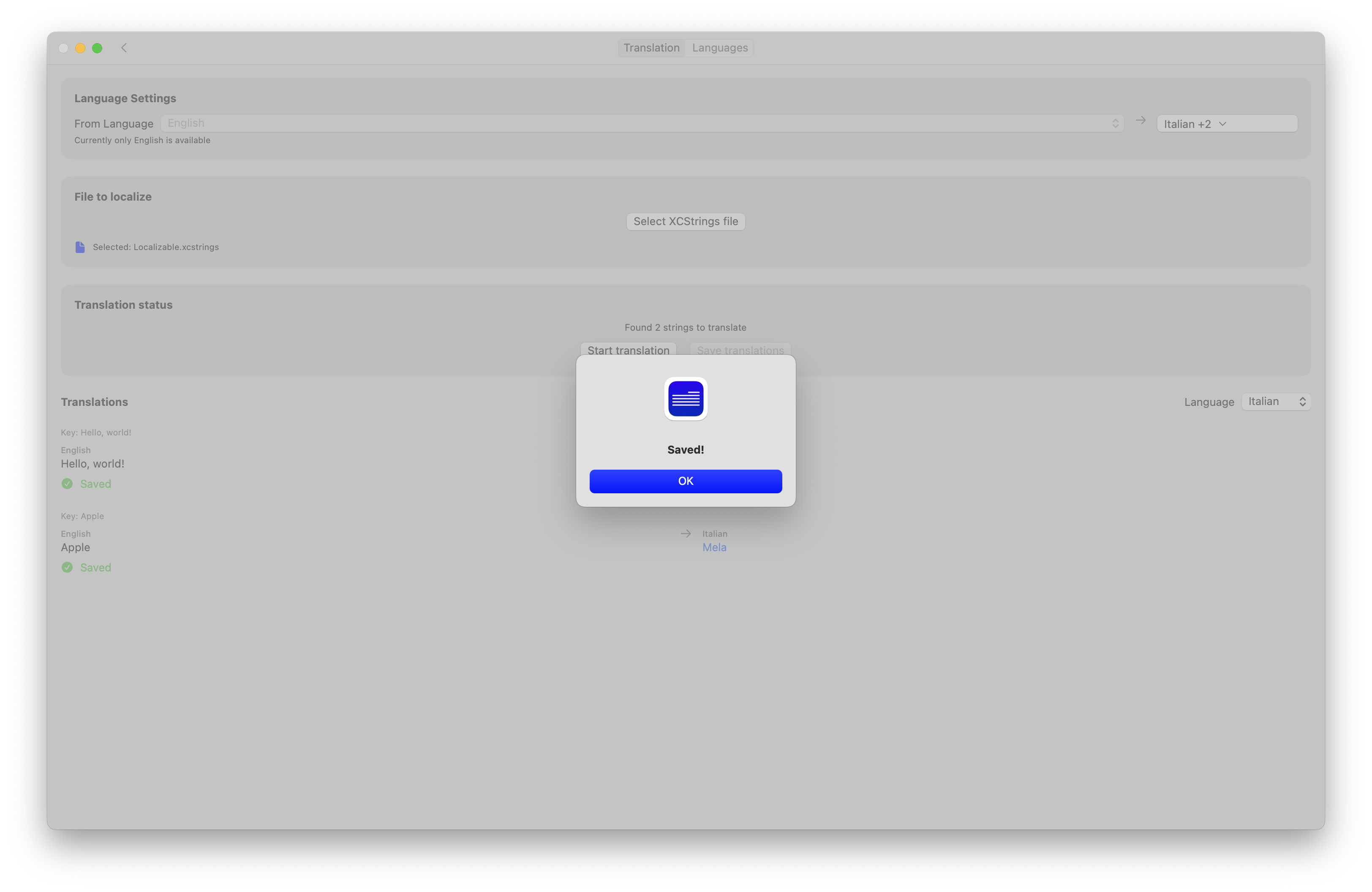 XCStrings Translator - iOS App Localizer media 5