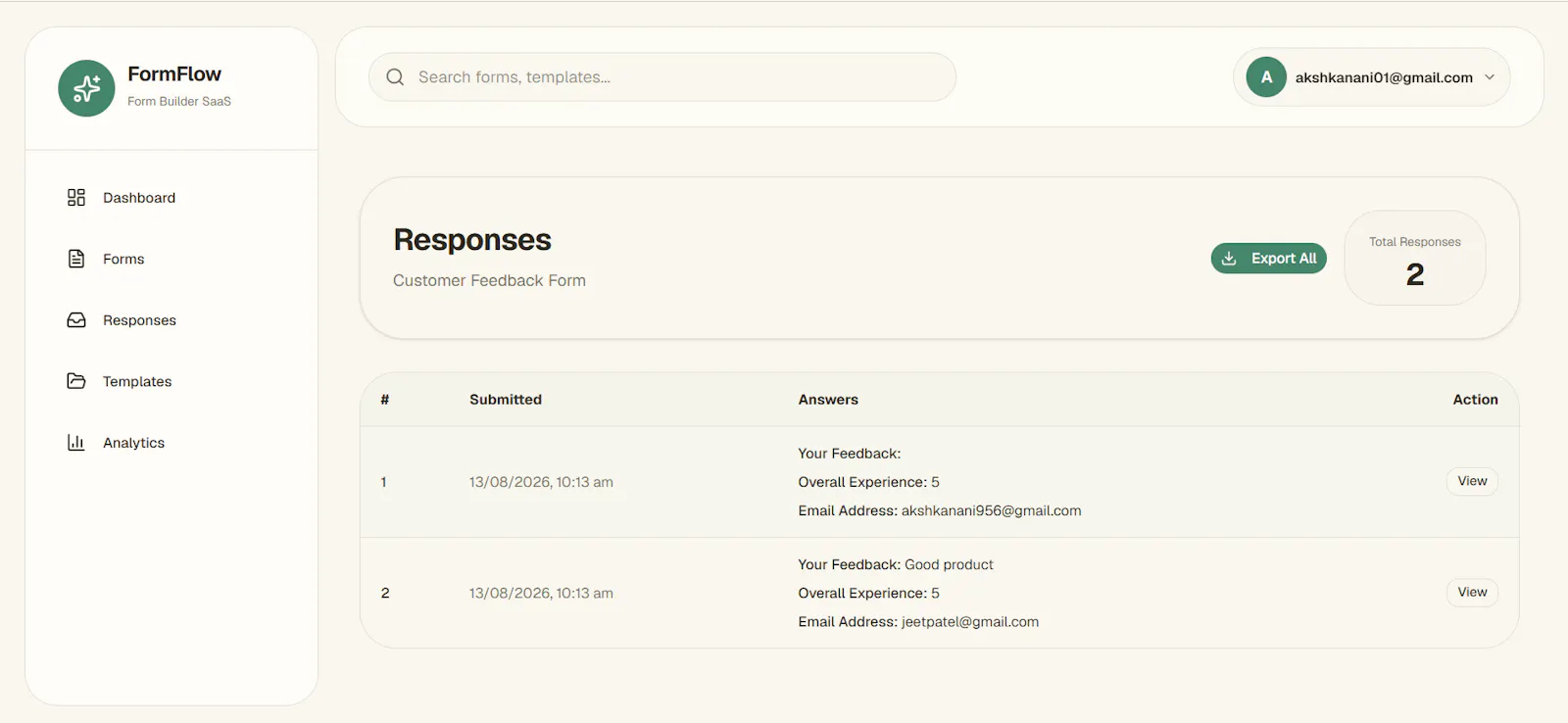 FormFlow screenshot 3