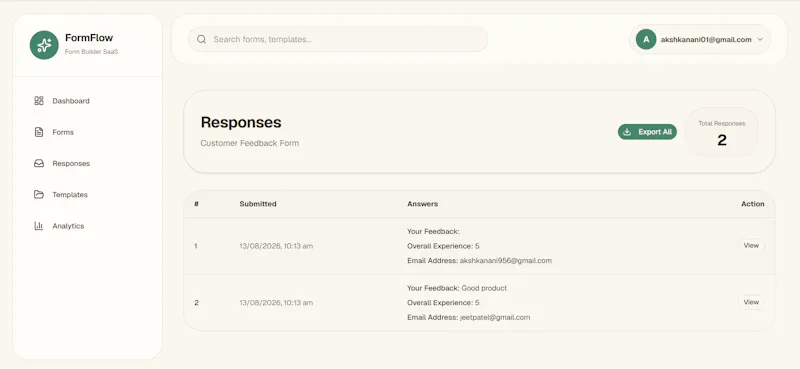 FormFlow screenshot 3