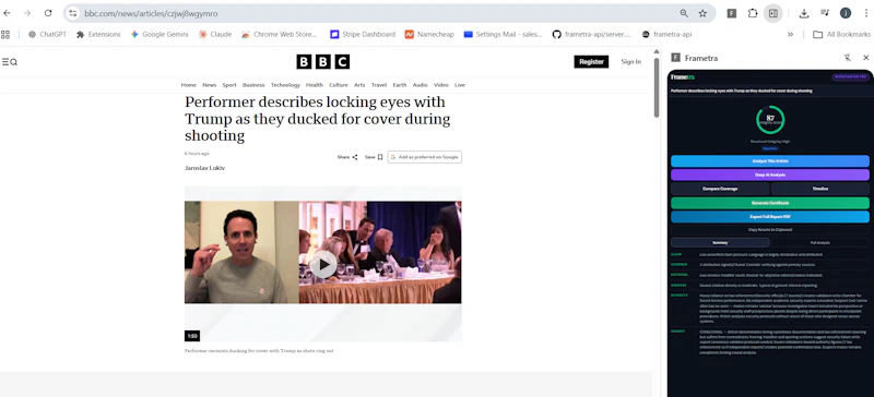 Frametra screenshot 2