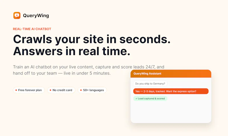 QueryWing screenshot 1