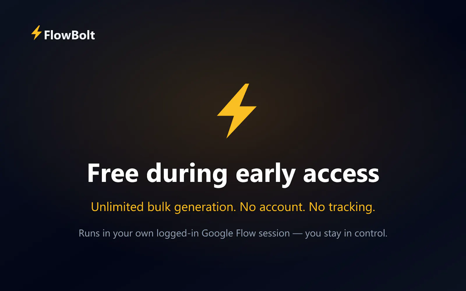 FlowBolt — Free Bulk Veo & Nano Banana screenshot 2