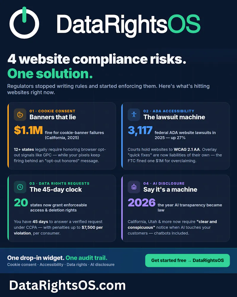 Data Rights OS | Privacy Management screenshot 2
