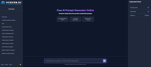 Free AI Prompt Generator gallery image