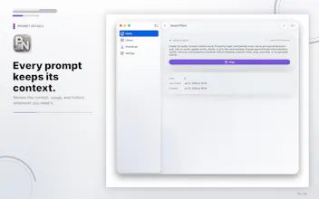 PromptNote — Prompt Library & PromptLab gallery image