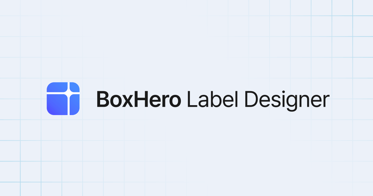 BoxHero Label Designer gallery image