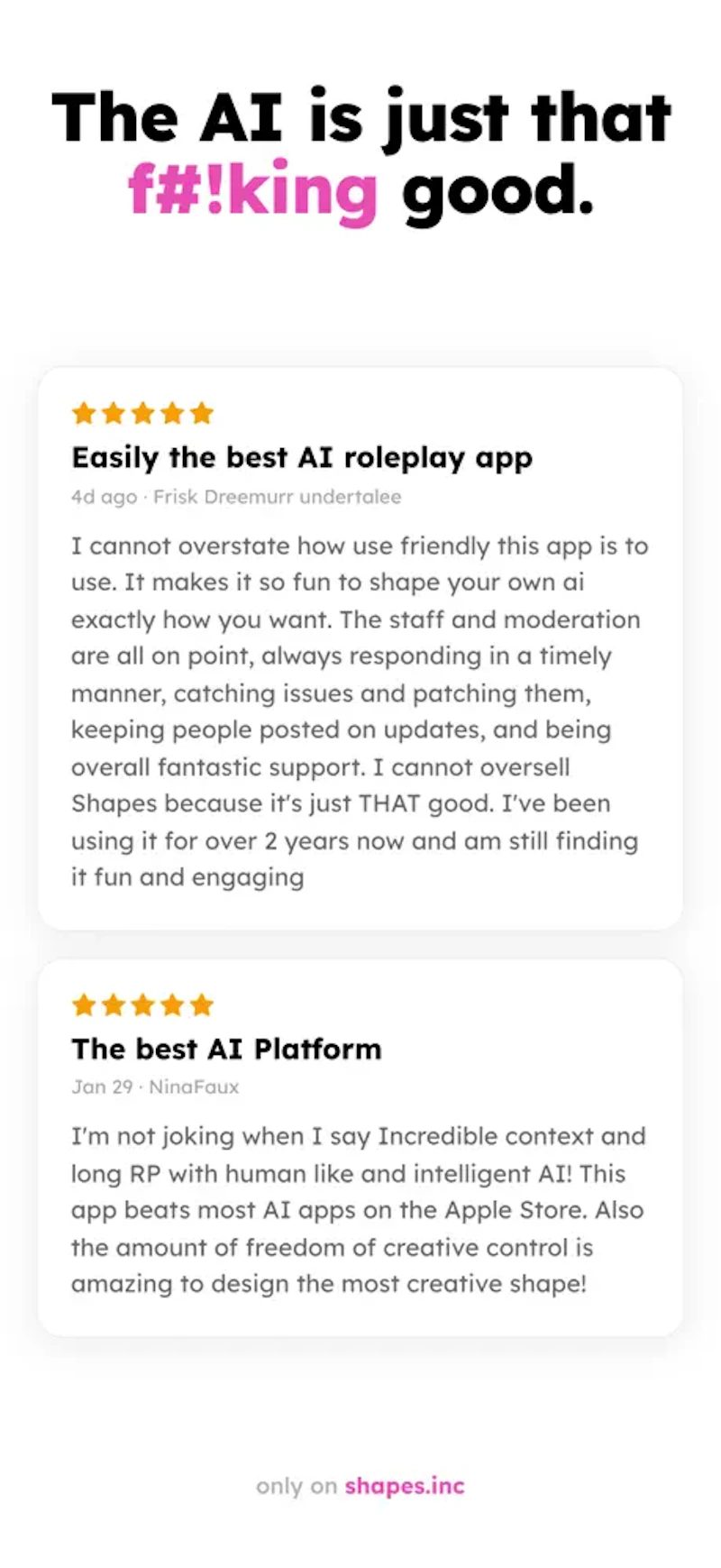 Shapes, Inc. screenshot 5