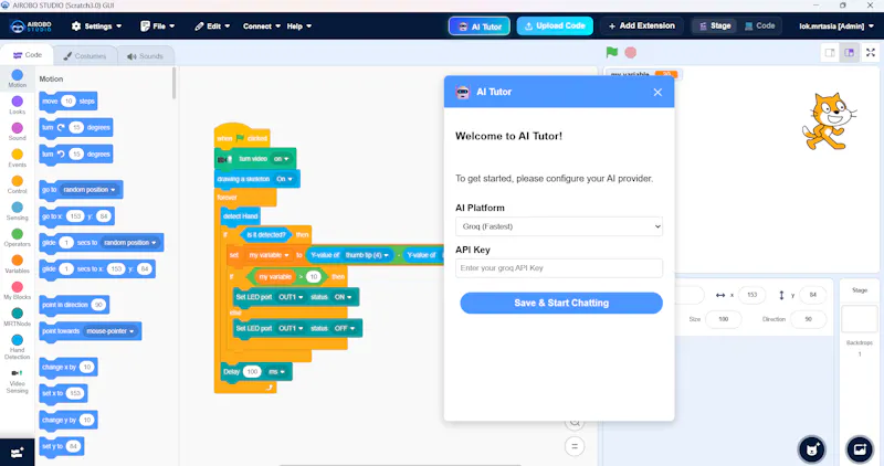 AIRobo Studio screenshot 2
