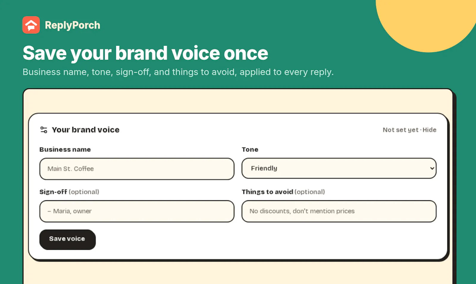 ReplyPorch screenshot 3