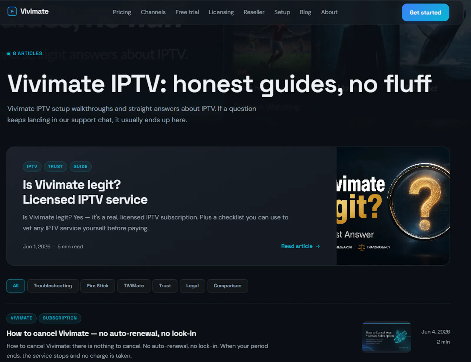 Vivimate screenshot 2