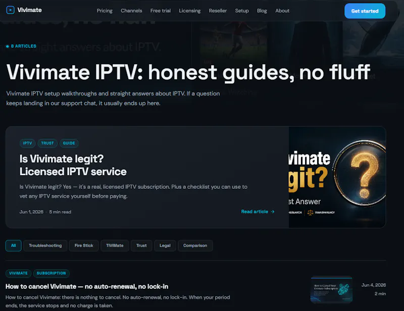 Vivimate screenshot 2