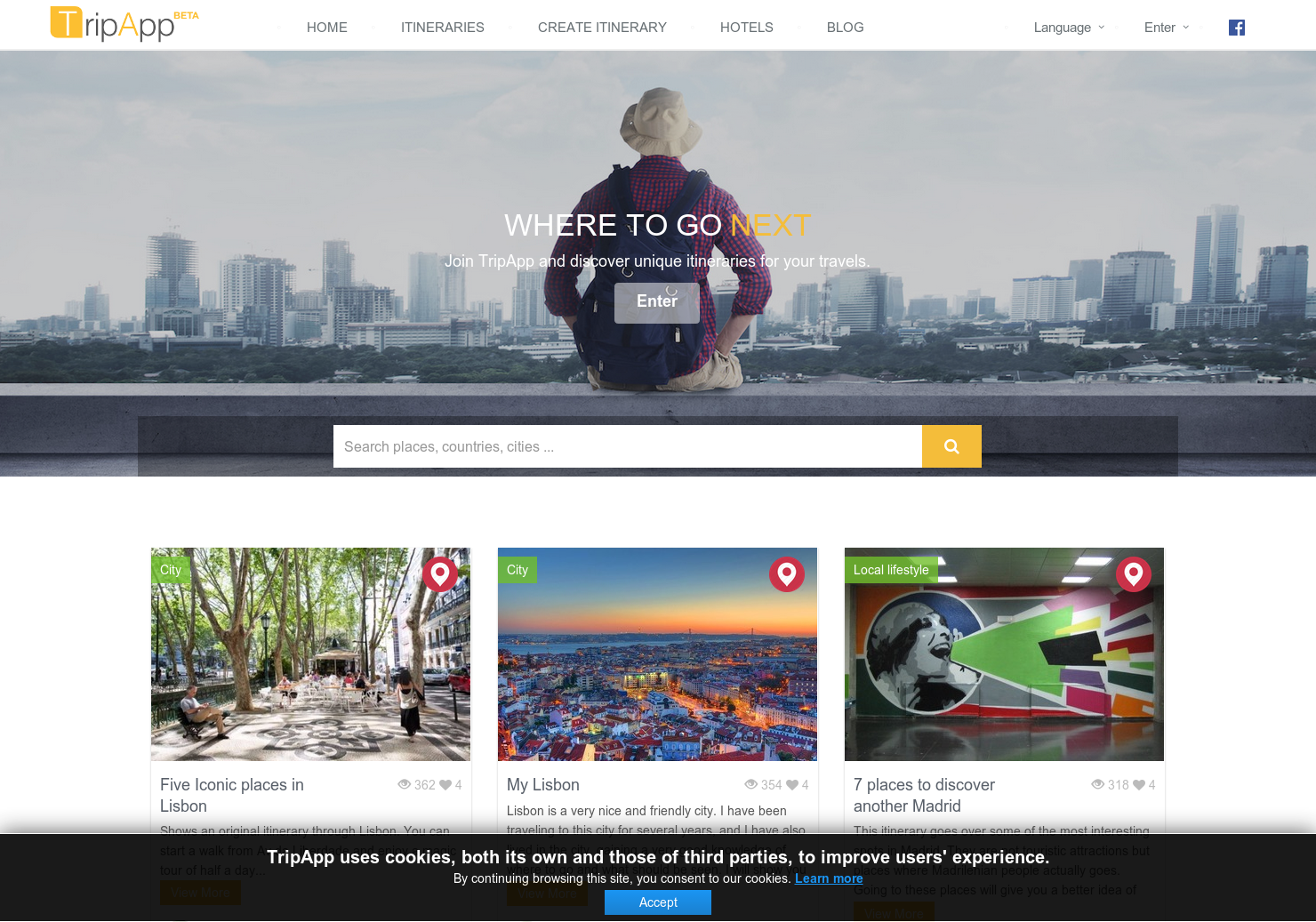 TripApp gallery image