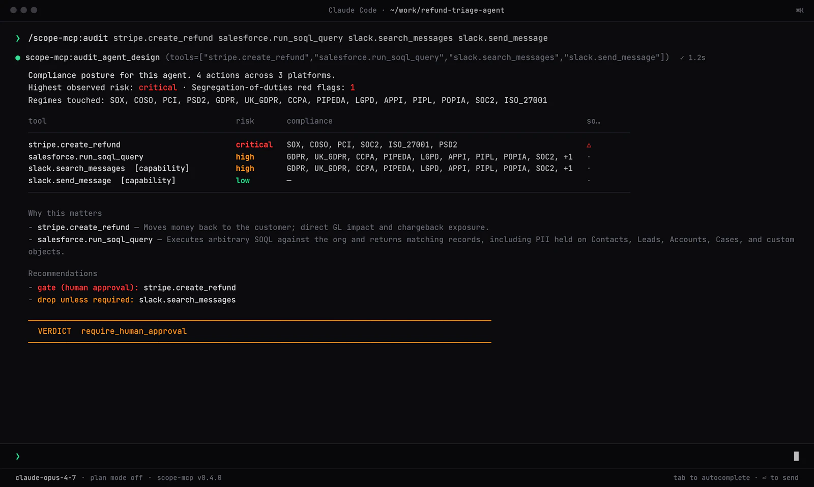 SCOPE MCP screenshot 3