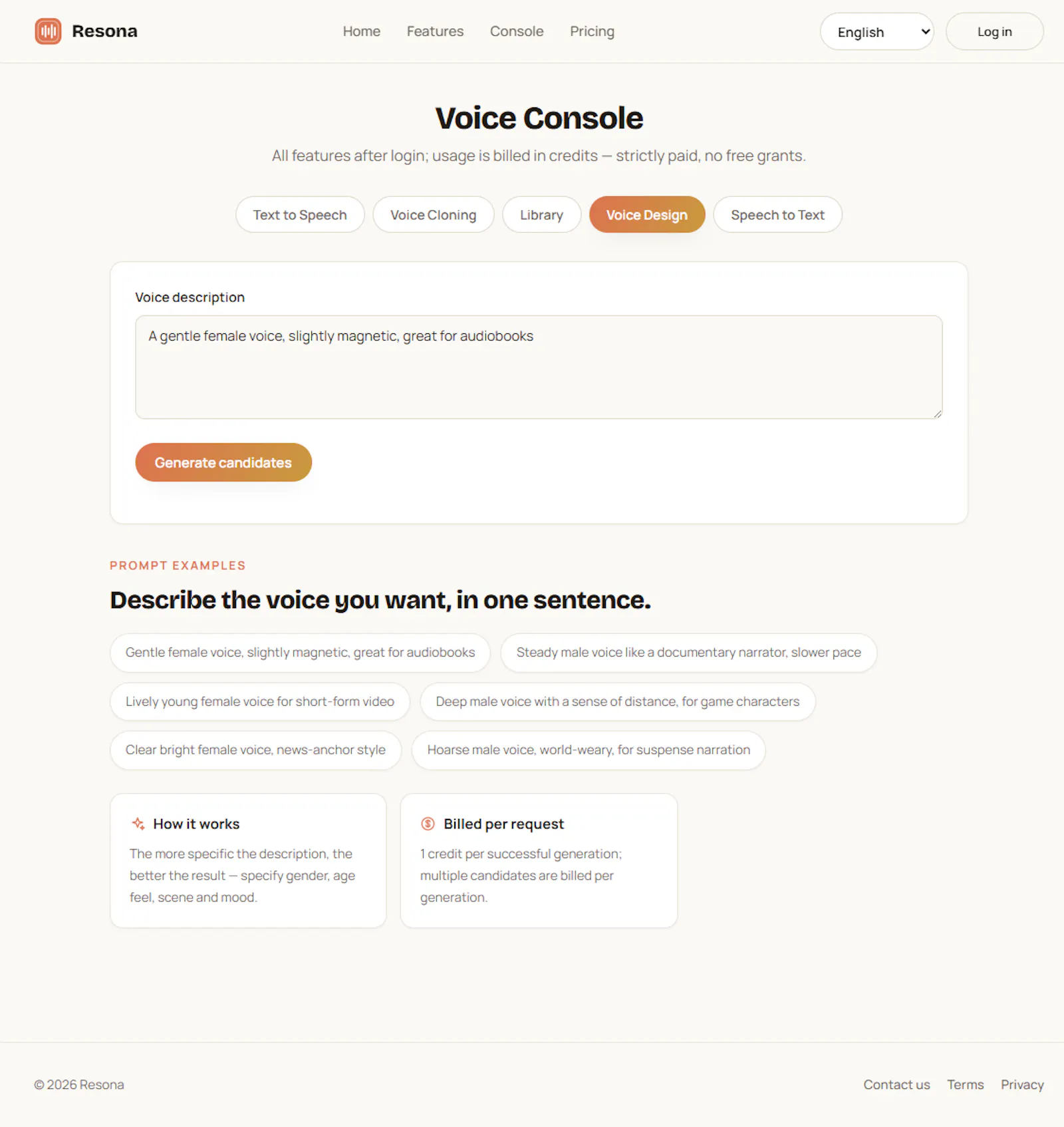 Clone voice,pay only for what you use screenshot 3