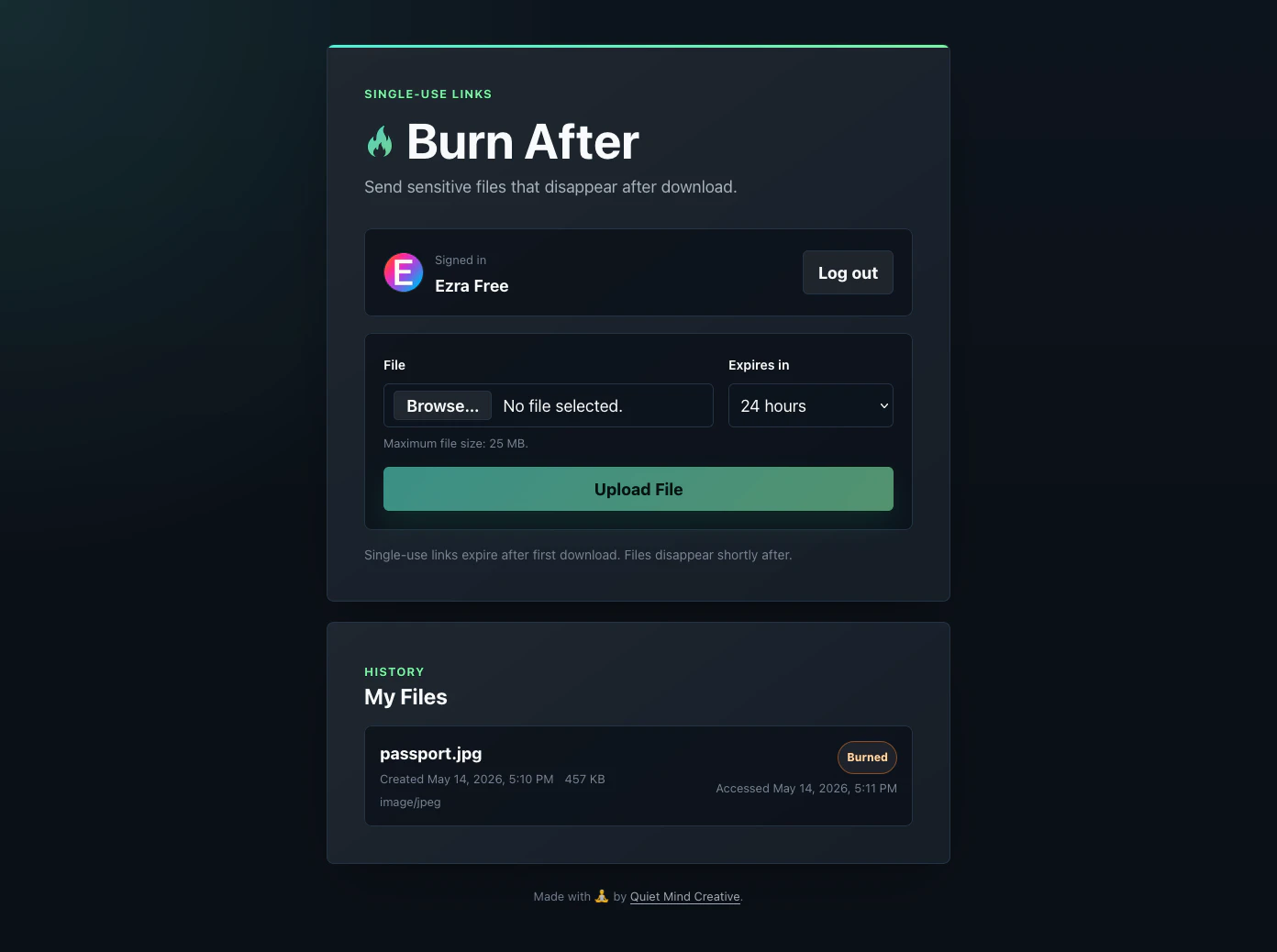 Burn After screenshot 3
