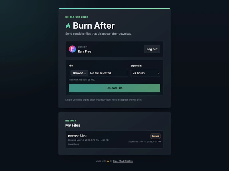 Burn After screenshot 3
