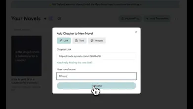 OpenNovel - AI Novel Translator gallery image
