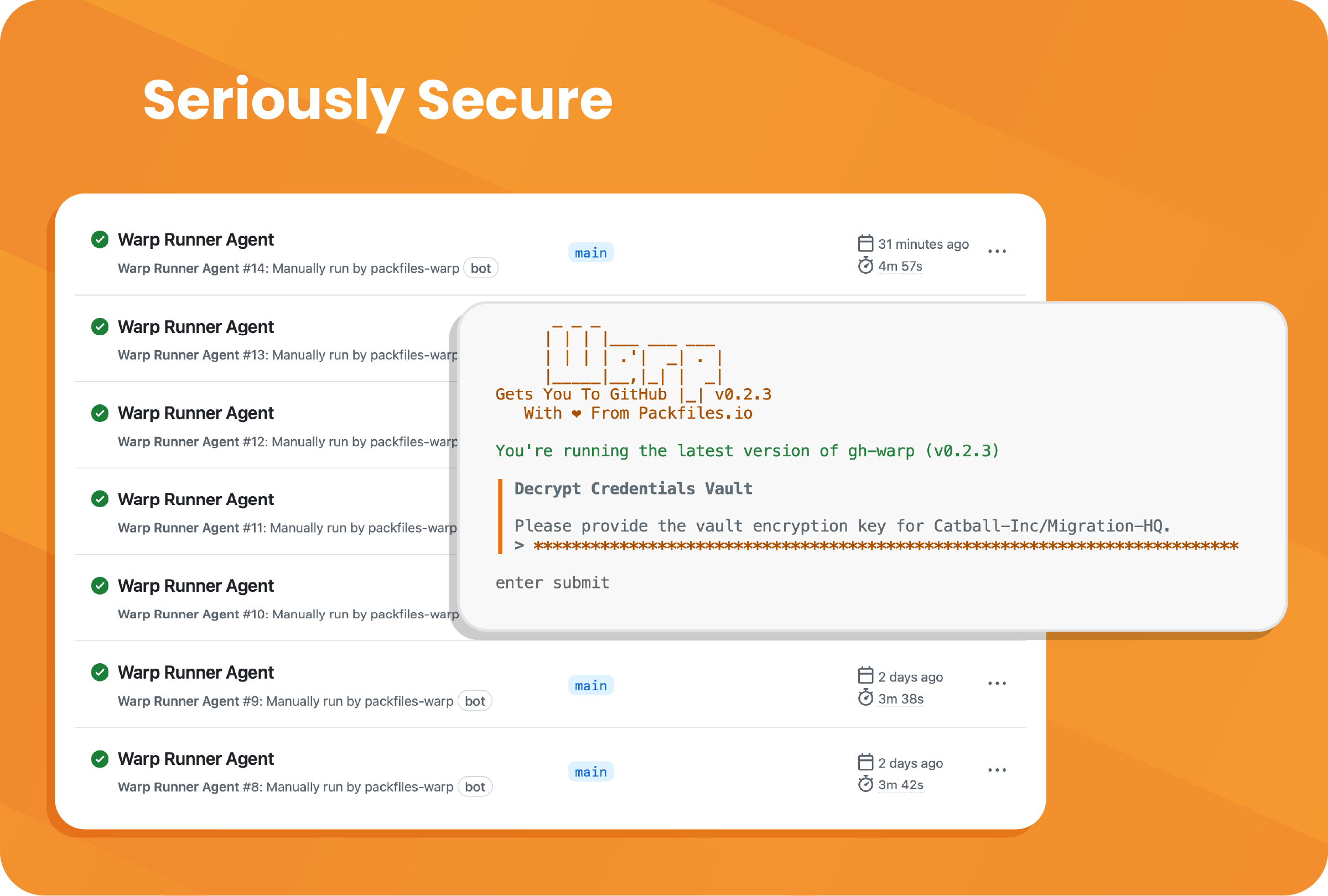 Packfiles Warp - การย้ายถิ่นของ GitHub สำหรับการวางแผนแบบโต้ตอบ media 5