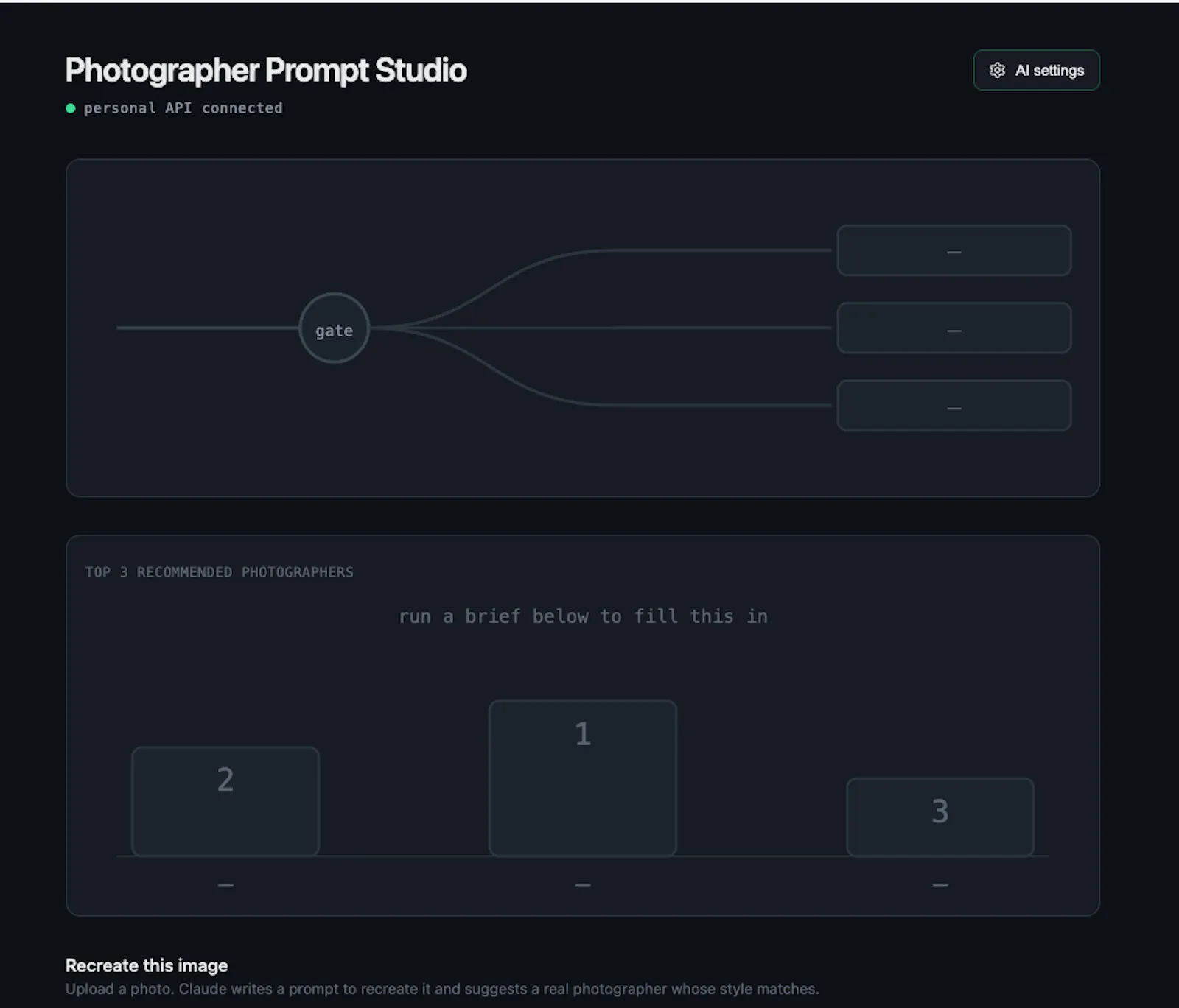 Photographer Prompt Studio screenshot 2