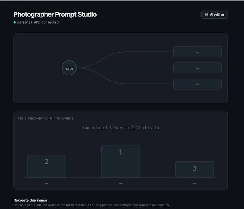 Photographer Prompt Studio screenshot 2
