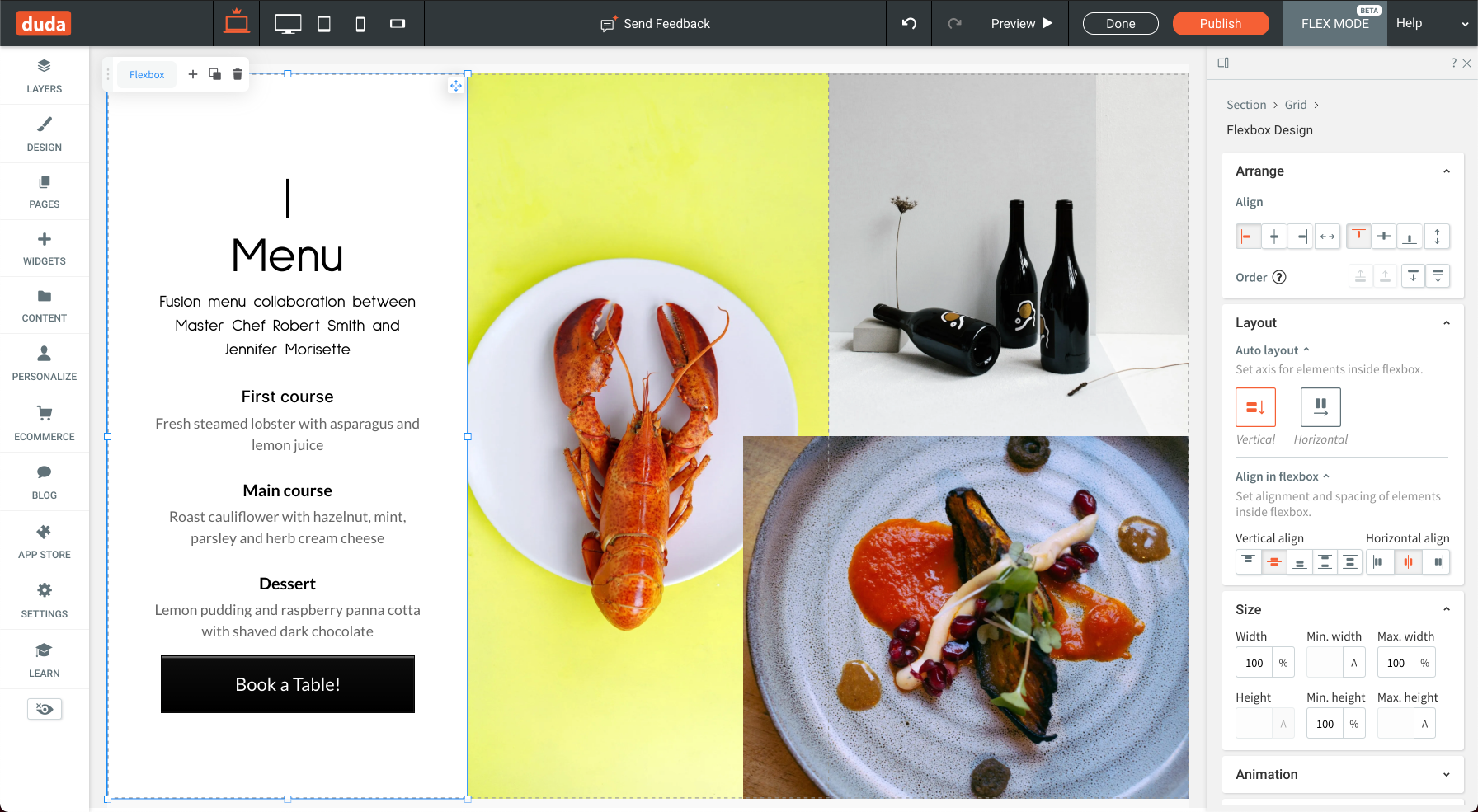 DudaFlex gallery image