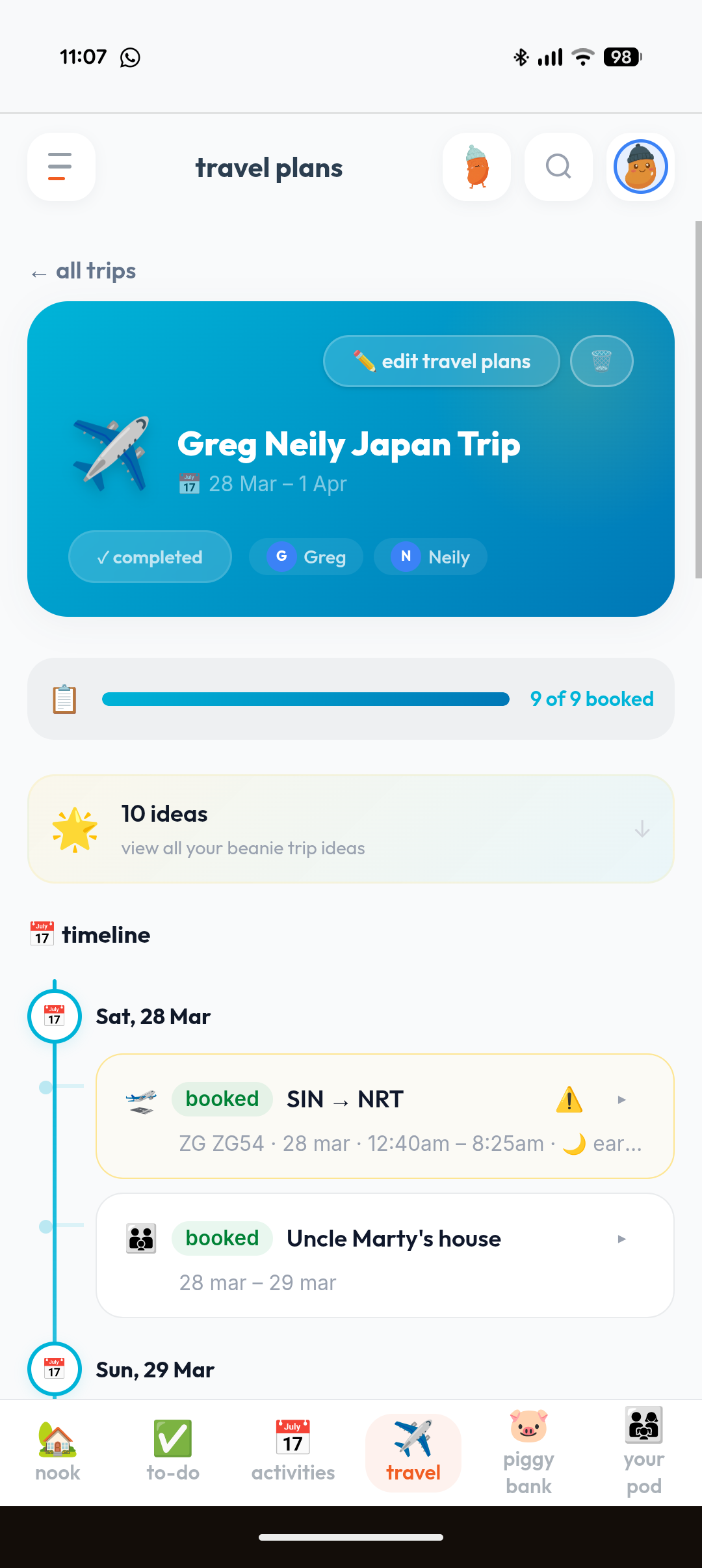 beanies.family - planning for your beans gallery image