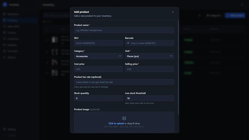 Inventory Manager POS Stock Control App screenshot 18