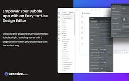 Creative Editor Plugin for Bubble media 3