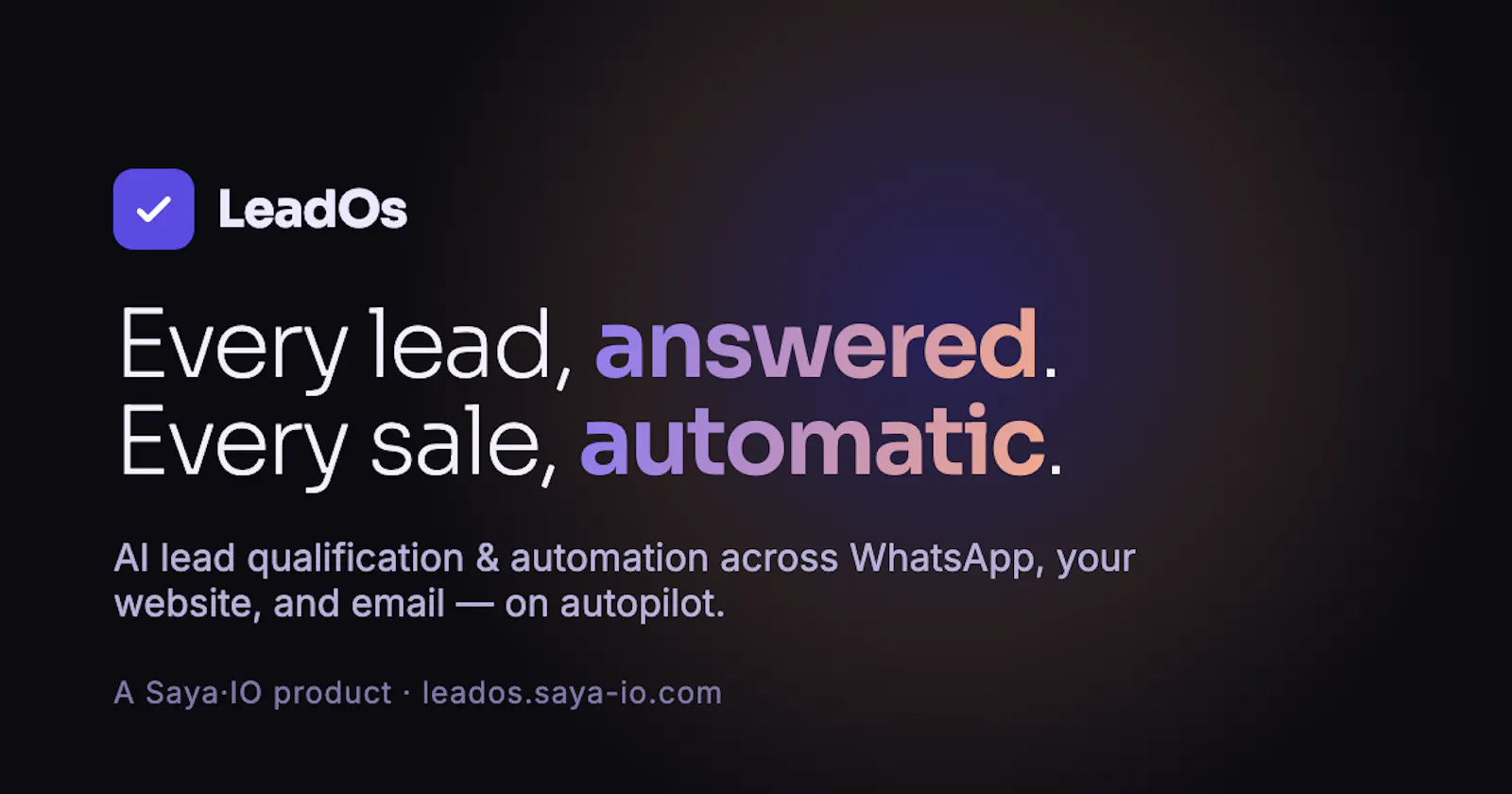 LeadOs screenshot 1
