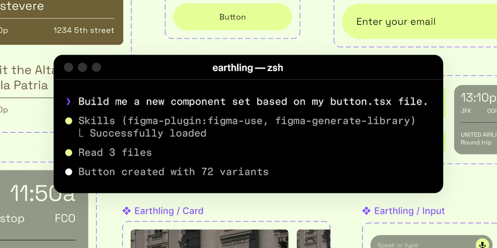 Figma for Agents:連結設計系統,與 AI 代理協作設計