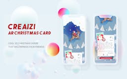 Creaizi AR Christmas Card media 2