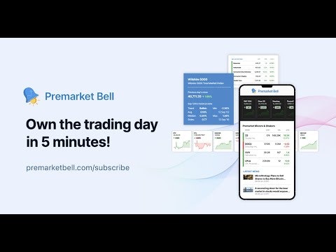 startuptile Premarket Bell-Get ready for the trading day in 5 minutes