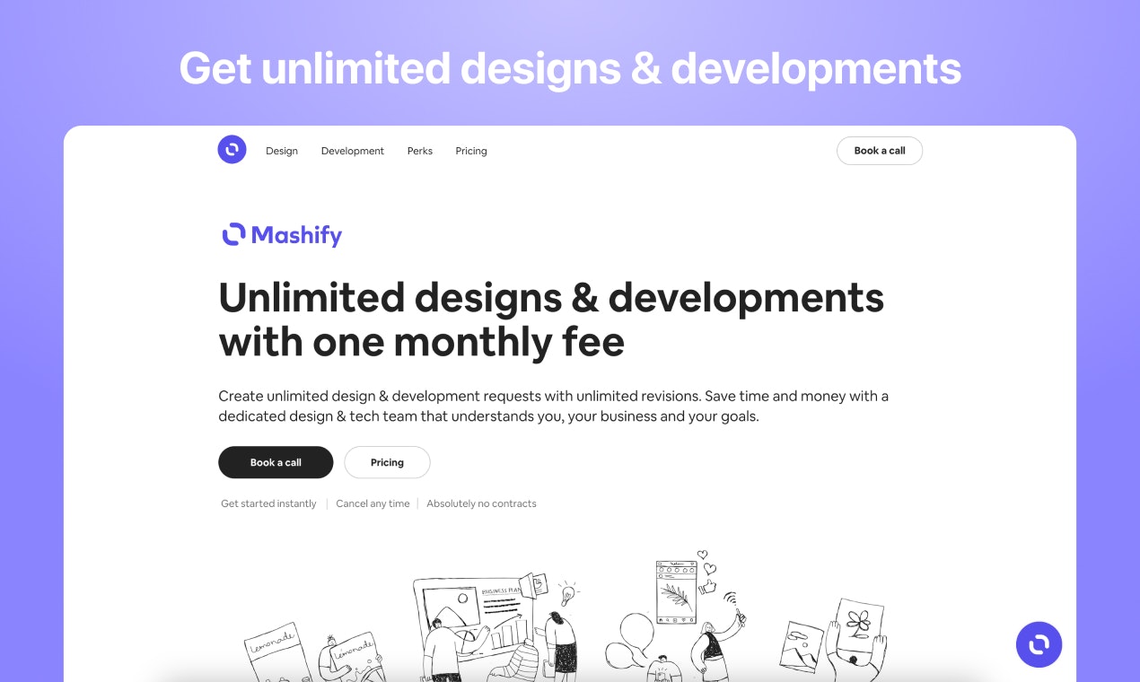 Mashify.io - Diseño y desarrollo como suscripción media 1
