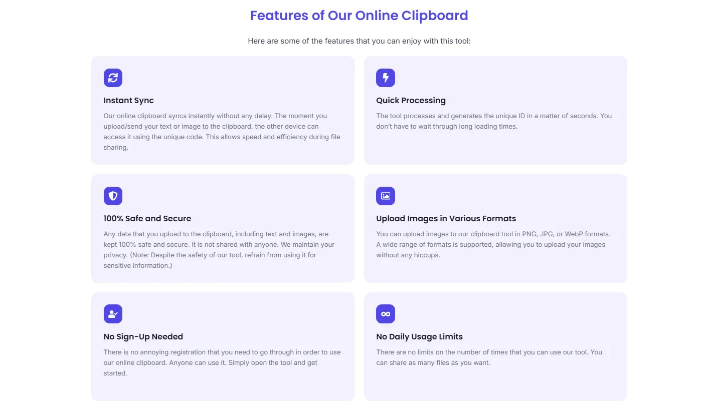 Online Clipboard gallery image