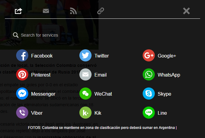 E-MAILiT Share Buttons gallery image
