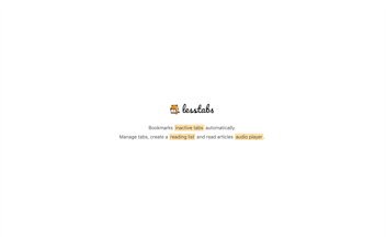 lesstabs gallery image