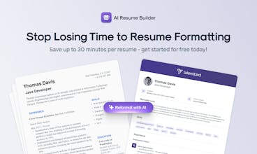 AI Resume Builder for Recruiters gallery image