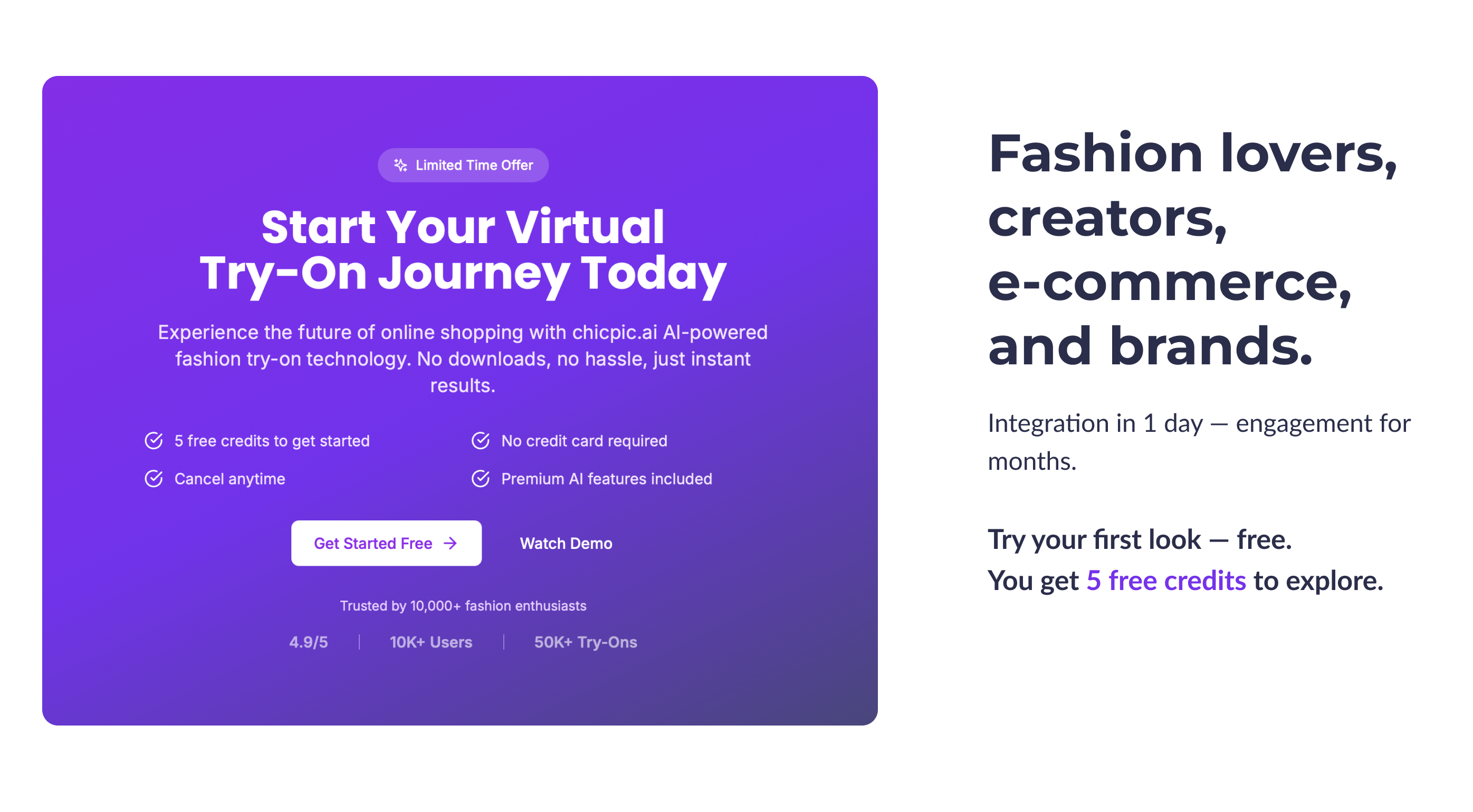 chicpic.ai -  see clothes on you with AI gallery image