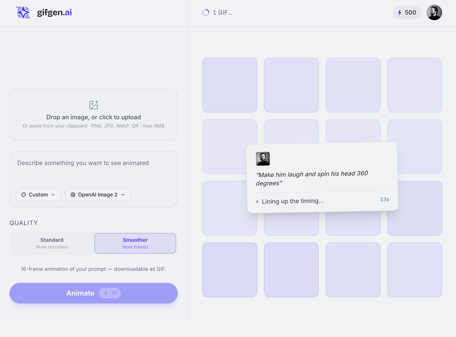 gifgen.ai gallery image