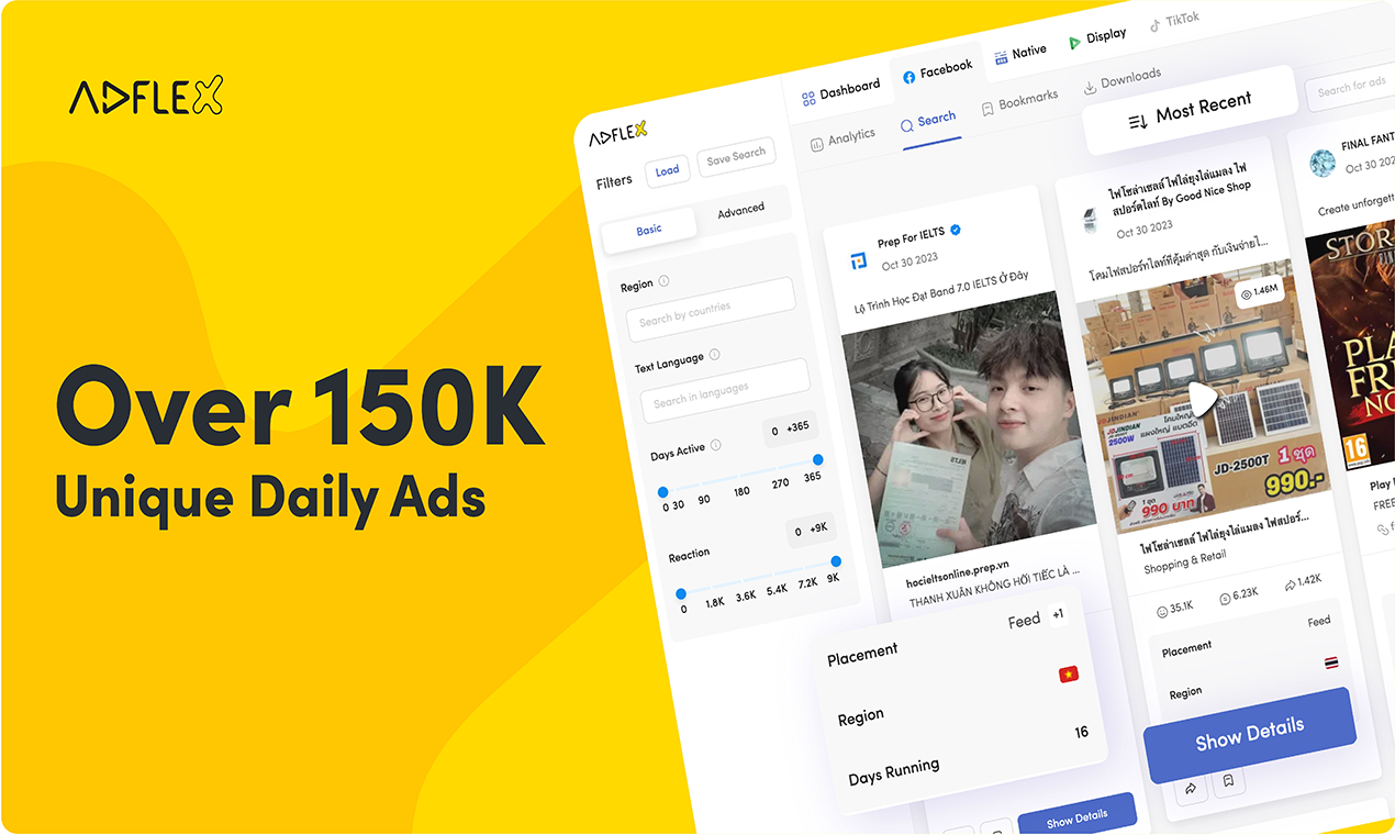 Inteligencia publicitaria adflex - Extensa biblioteca de anuncios para todos |Adflexar media 5