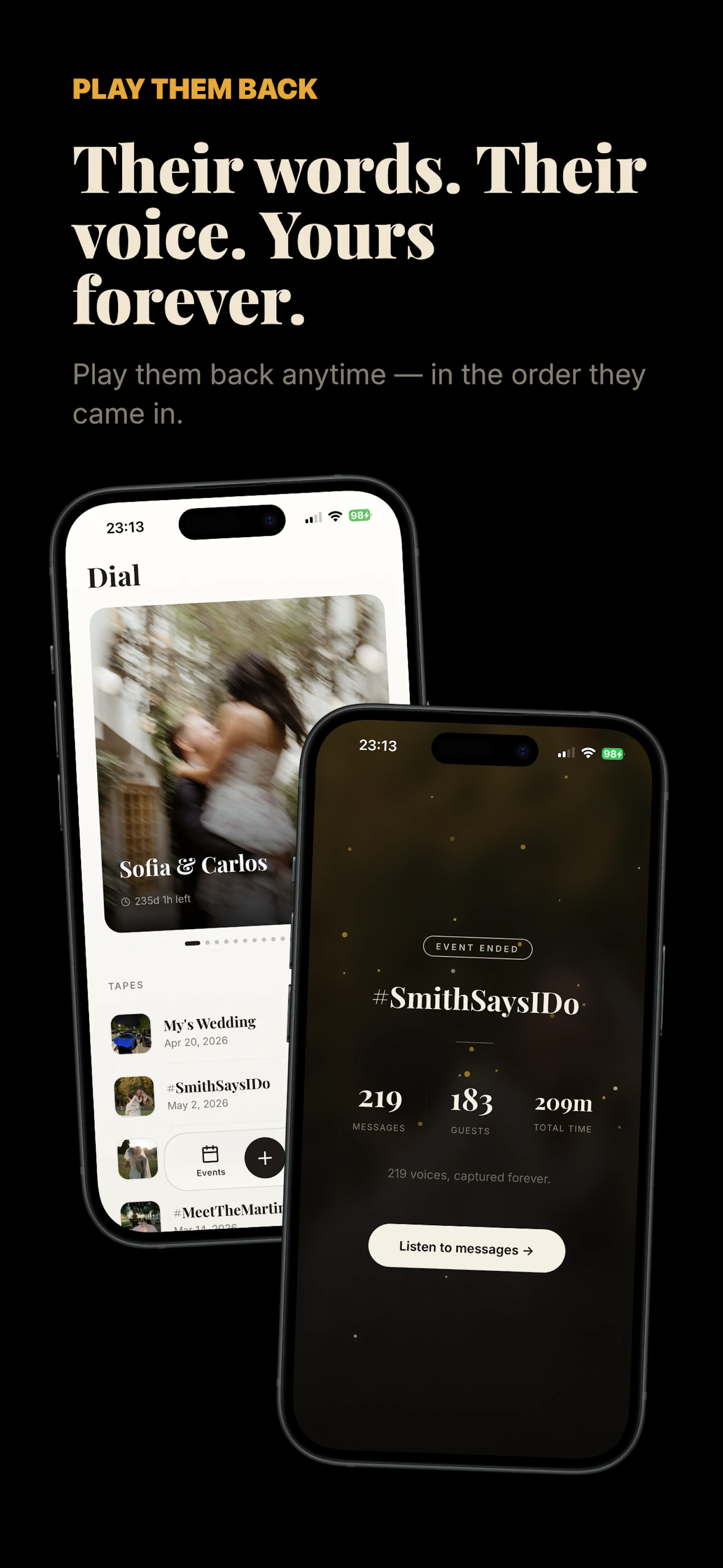 Dial Moments: Audio Guestbook screenshot 5