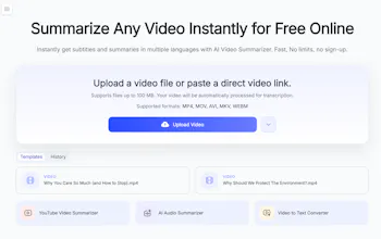 AI Video Summarizer gallery image