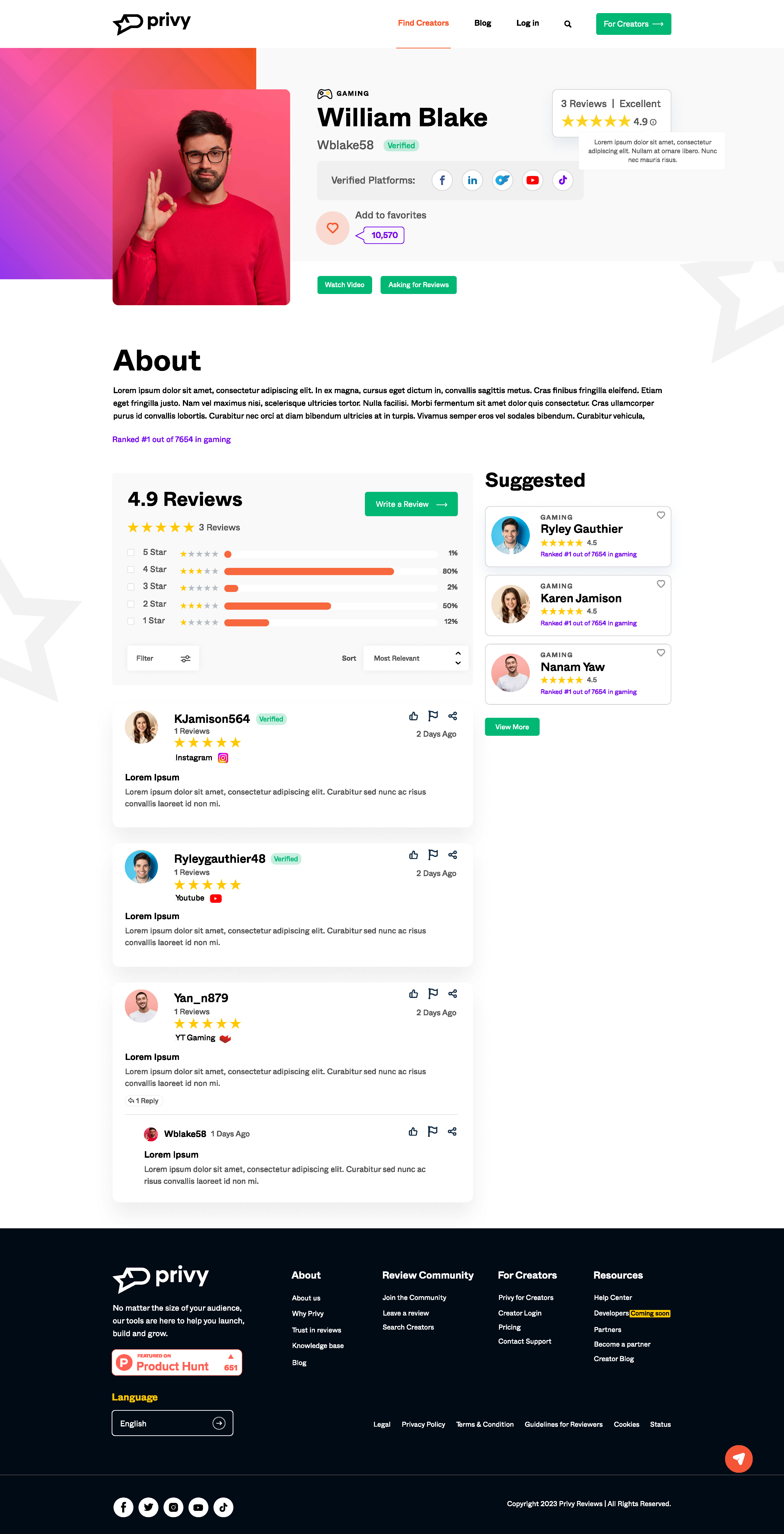 Privy Reviews gallery image